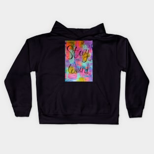 Stay weird Kids Hoodie